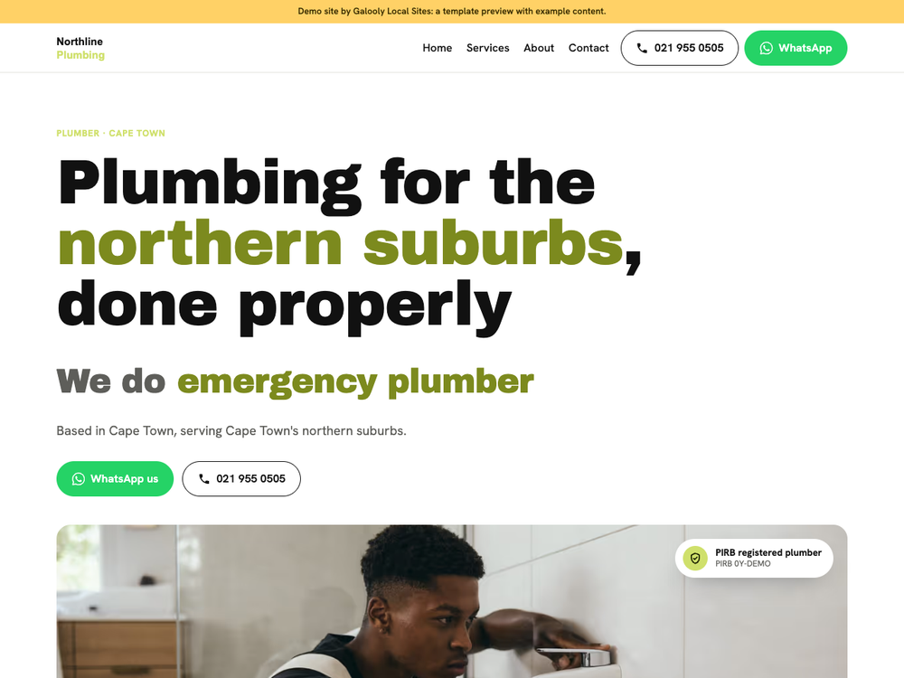 Concept template demo site